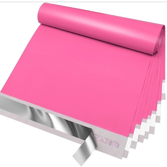 Other - 12pk Poly Mailers 10”X13” Pink Medium Bags Water Proof and Tear-Proof